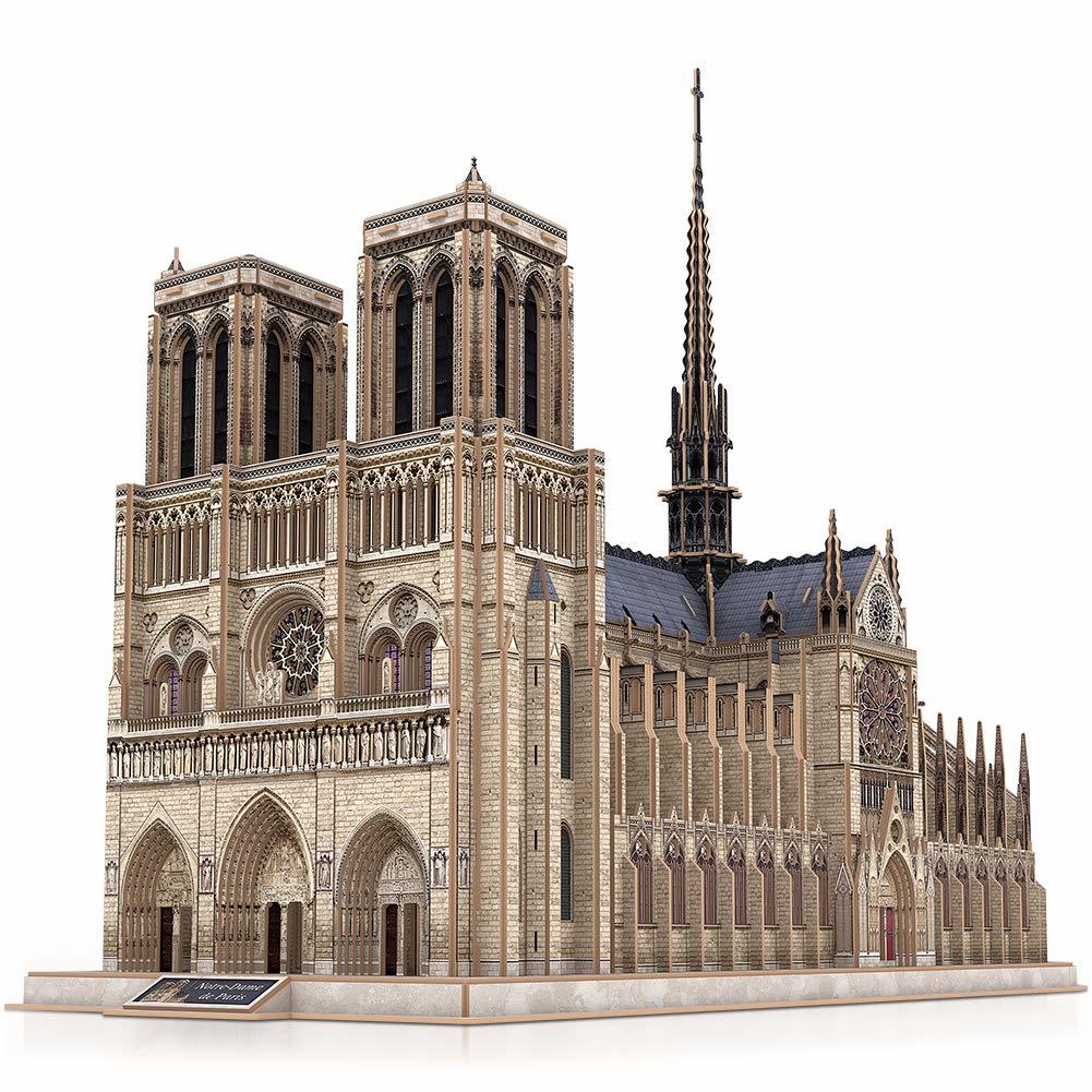 CubicFun 3D Puzzle: Architecture Expert - Notre Dame de Paris image