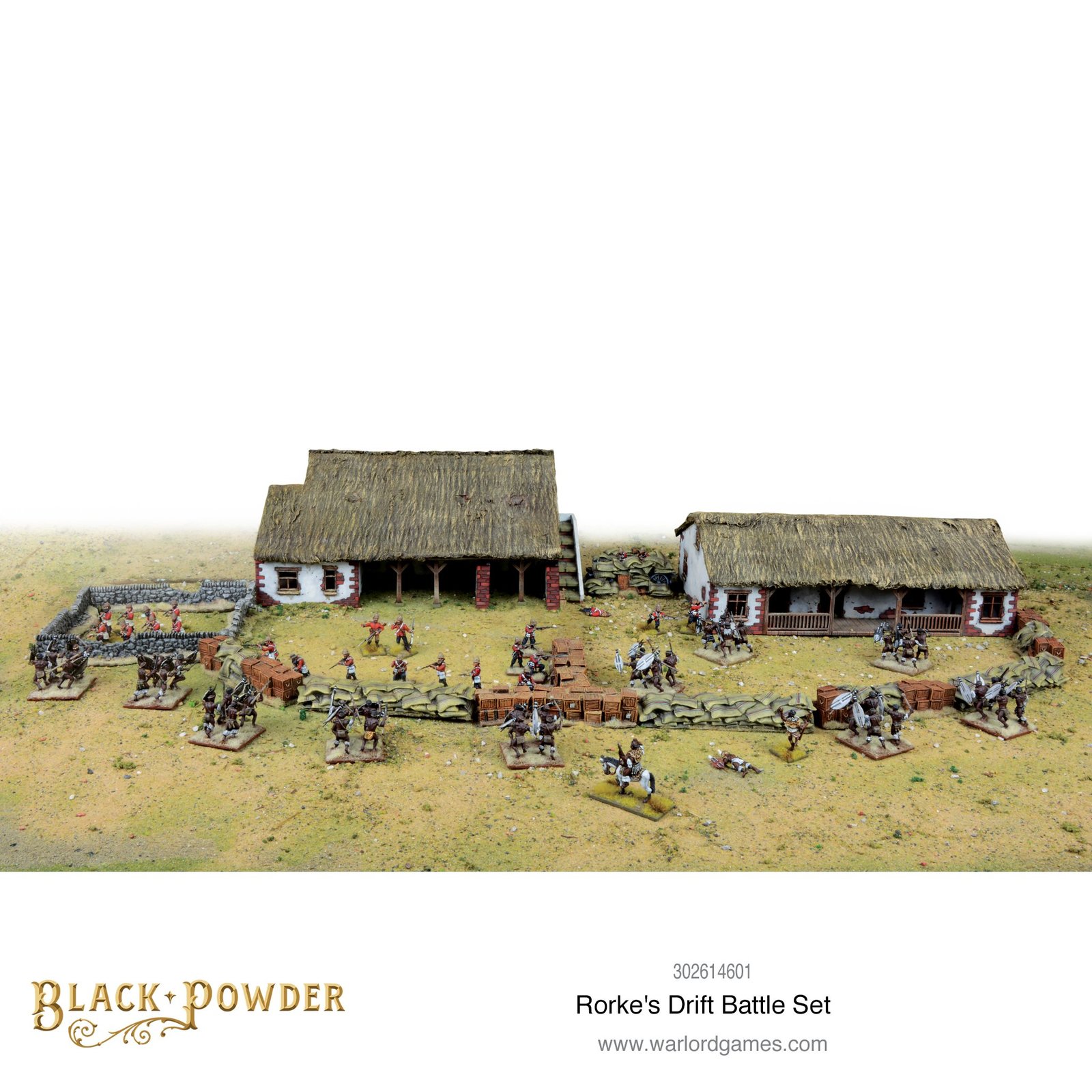 Black Powder Rorke's Drift Battle set at Mighty Ape Australia