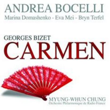 Bizet: Carmen on CD by Andrea Bocelli, Bryn Terfel