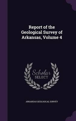 Report of the Geological Survey of Arkansas, Volume 4 on Hardback