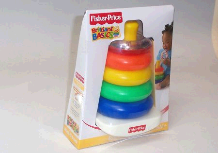 Fisher Price Brilliant Basics Rock-a-Stack