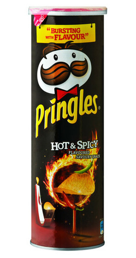 spicy queso pringles