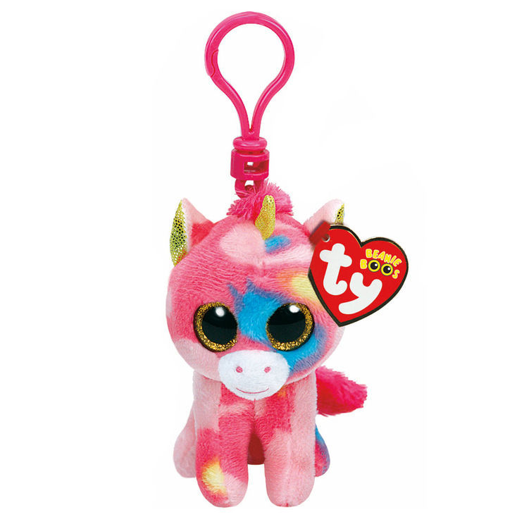 Ty Beanie Boos: Fantasia the Unicorn - Clip On Plush