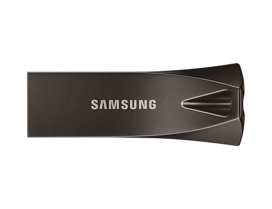 Samsung 128GB Bar Plus USB 3.1 Flash Drive - 128 GB - USB 3.1 - Titan Grey image