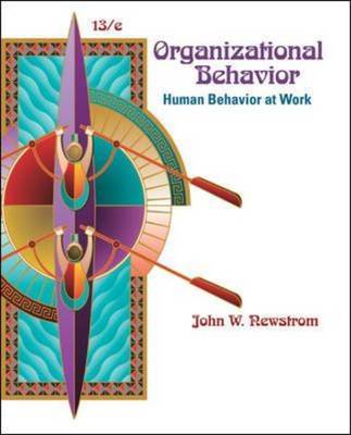 Organizational Behavior: Human Behavior at Work by John W. Newstrom image