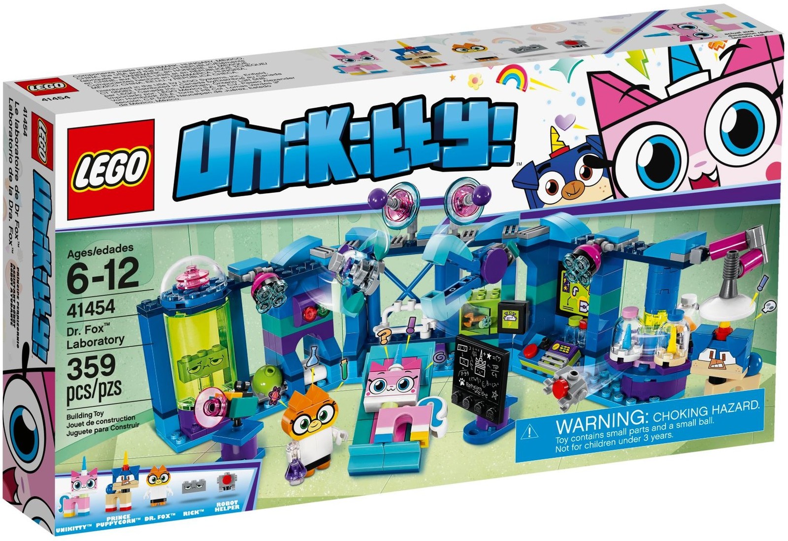 Buy LEGO Unikitty Dr. Fox Laboratory (41454) at Mighty Ape Australia