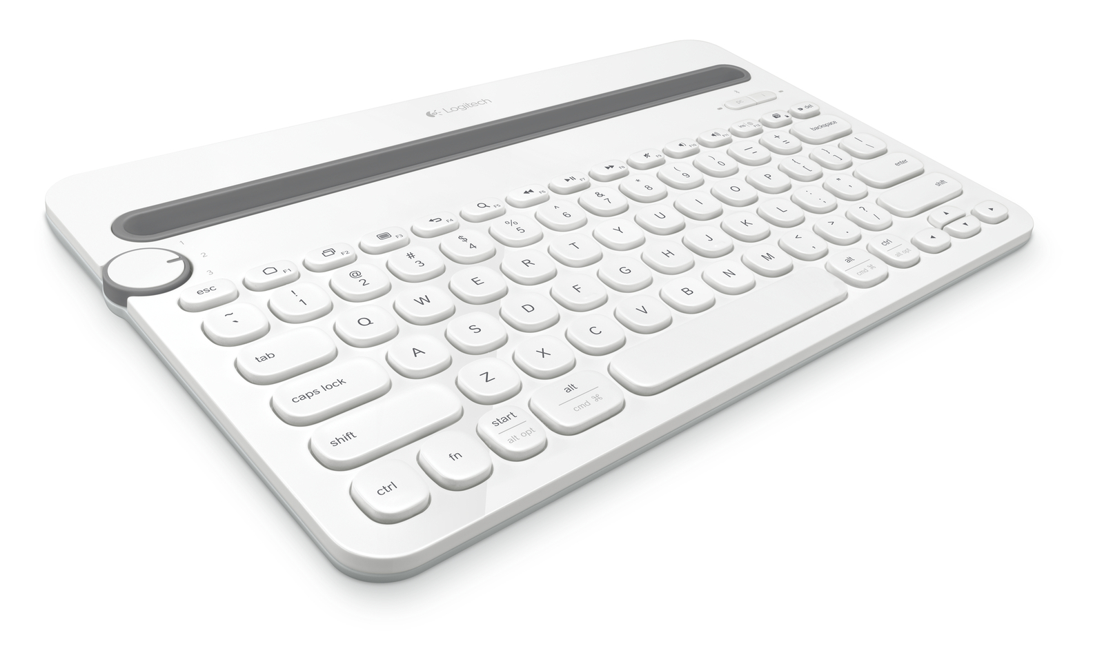 Logitech K480 Multi-Device Bluetooth Keyboard (White)