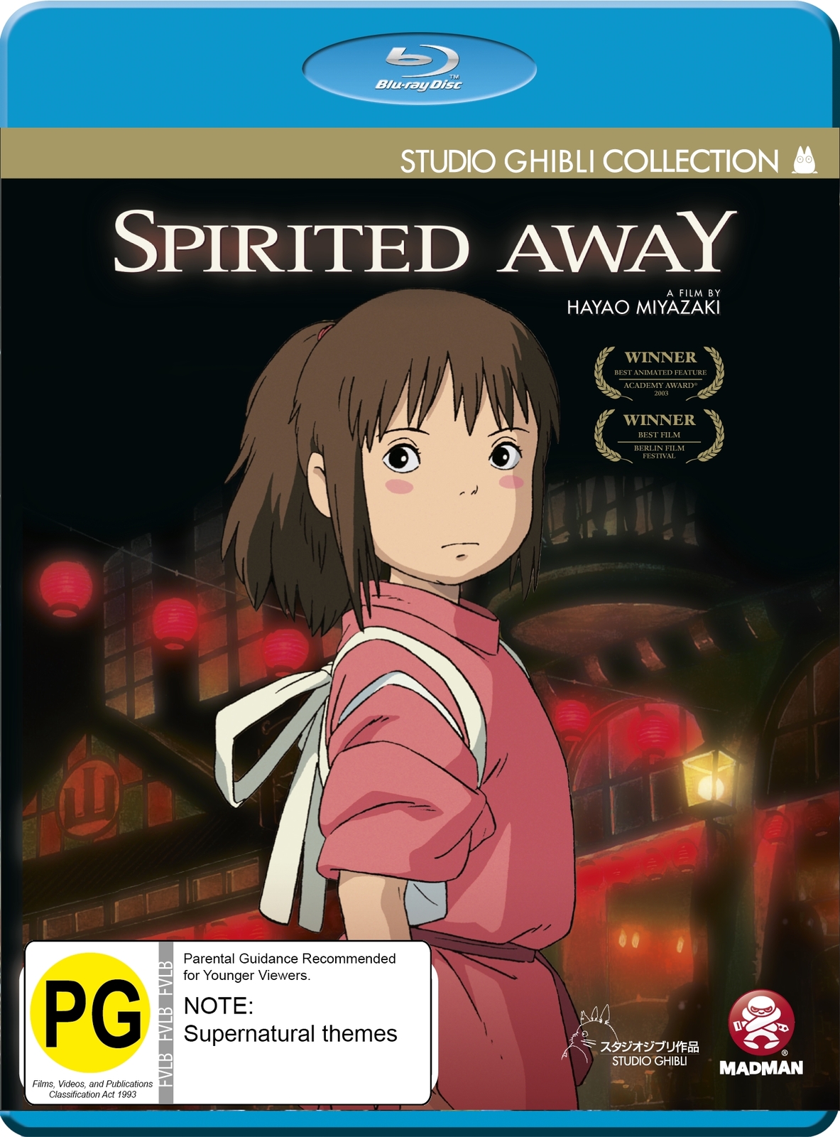 Spirited Away on Blu-ray