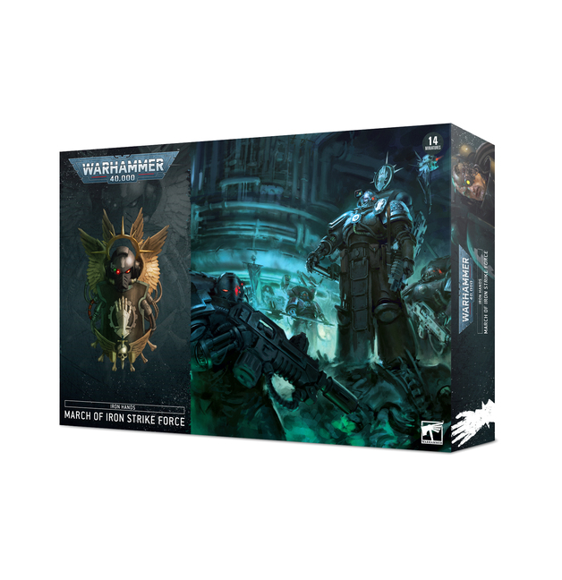 Warhammer 40,000 Battleforce Iron Hands March of Iron Strike Force