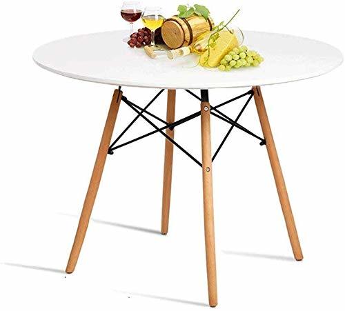 Fraser Country Elegant Round Dining Table - White image