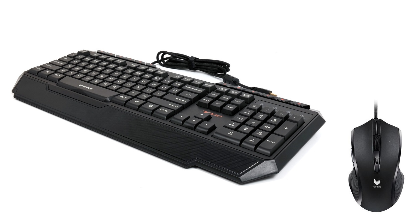 Rapoo V100 Backlit Gaming Keyboard & Optical Gaming Mouse Buy Now