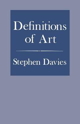 Definitions of Art by Stephen Davies image