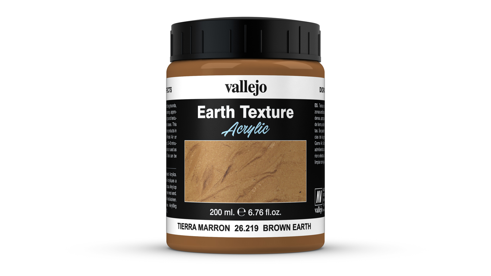 Vallejo Brown Earth Texture Paint 200ml at Mighty Ape NZ