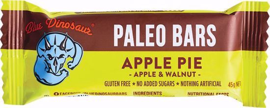 Blue Dinosaur Paleo Bars - Apple Pie (12 Bars) image