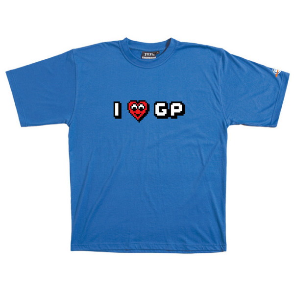 I Heart GP - Tshirt (Blue) for image
