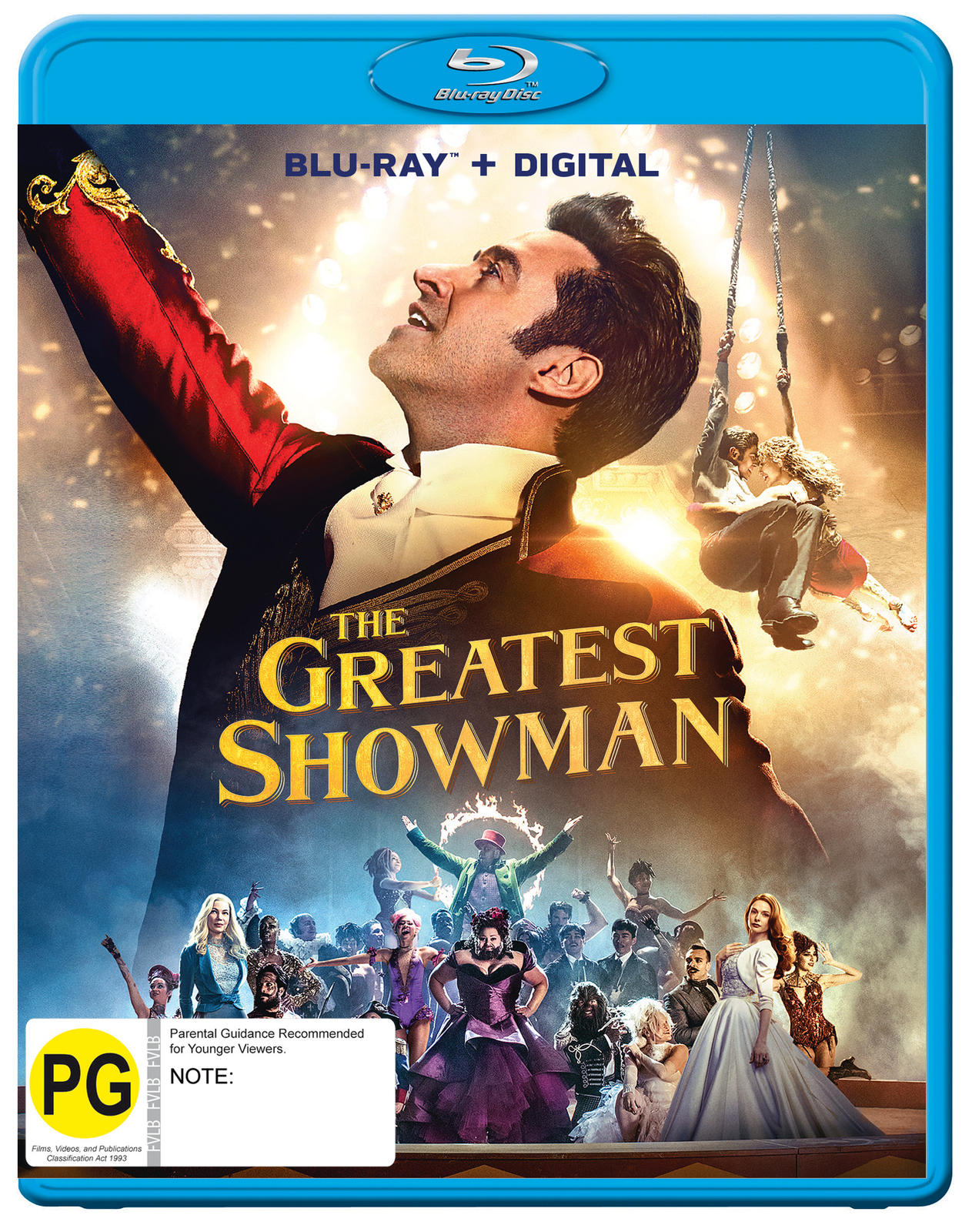The Greatest Showman on Blu-ray image