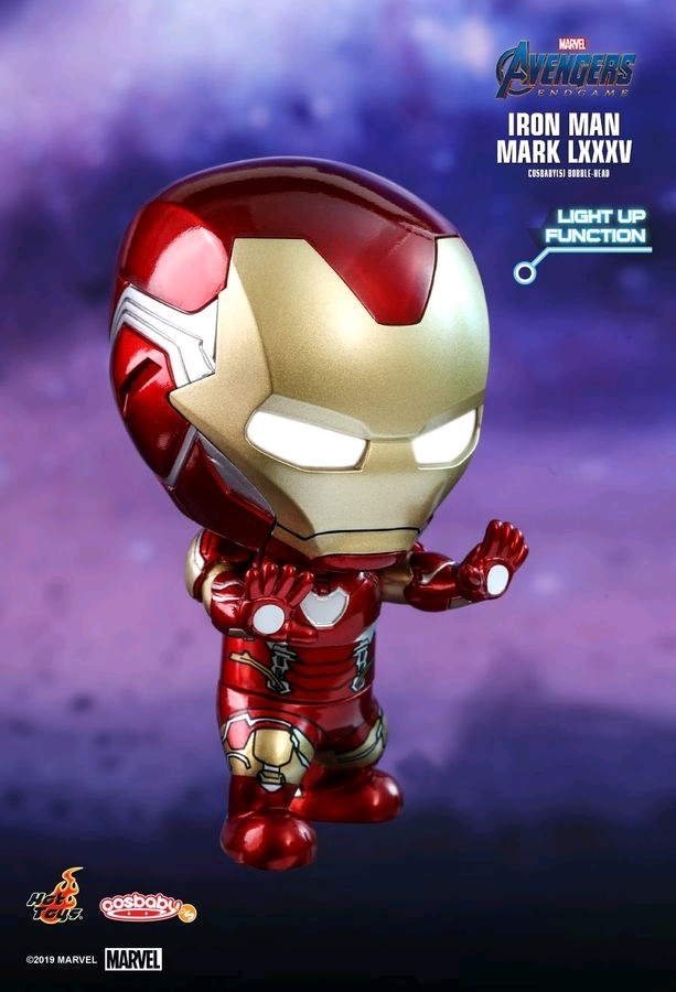 Avengers: Endgame - Iron Man Light-Up Cosbaby Figure image