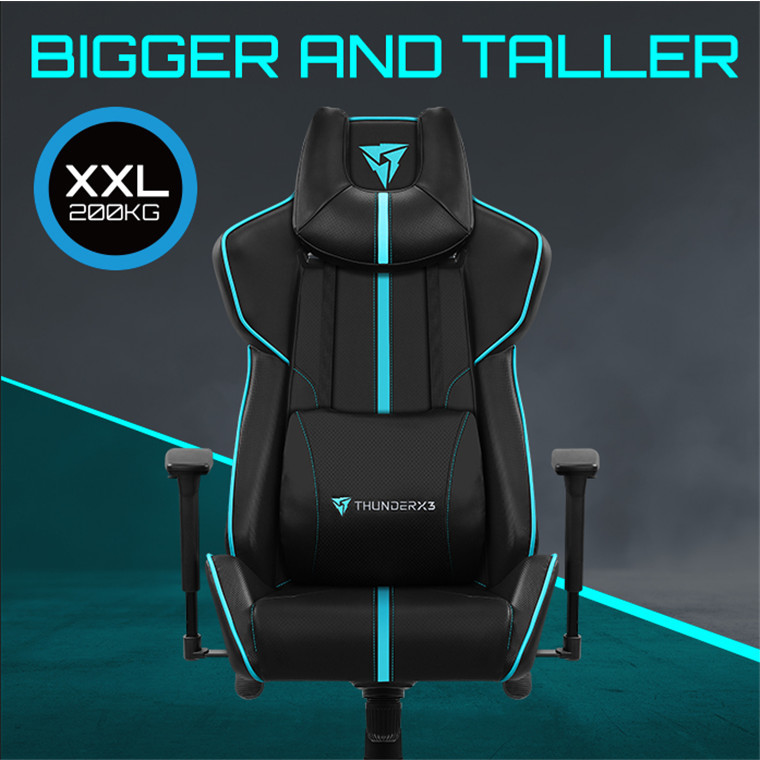 ThunderX3 BC7 Breathable Pinhole Gaming Chair (Black & Red) for image