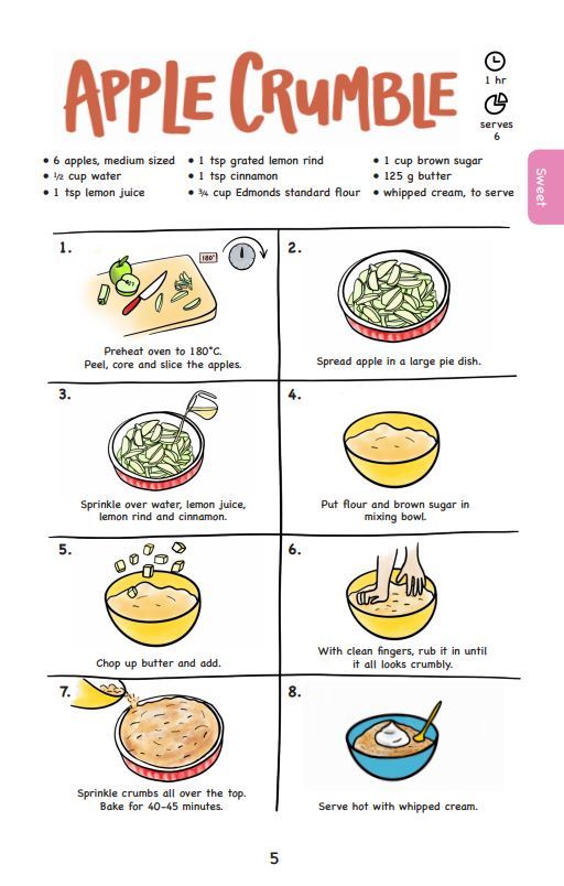Edmonds My First Cookbook by Goodman Fielder image