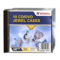 Verbatim CD/DVD Empty Jewel Cases 10 Pack Empty Jewel Case / Cases image