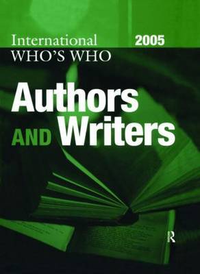 International Who's Who of Authors and Writers image