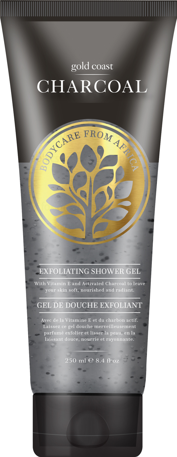 Buy Gold Coast Charcoal Exfoliating Shower Gel (250ml) at Mighty Ape NZ
