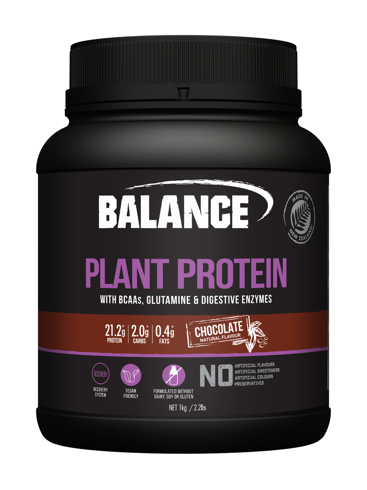Balance Plant Protein - Chocolate (1kg) image