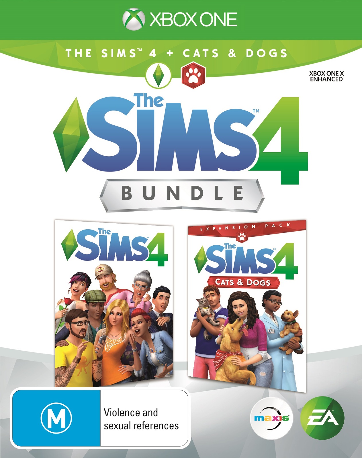 The Sims 4 plus Cats & Dogs Bundle for Xbox One image