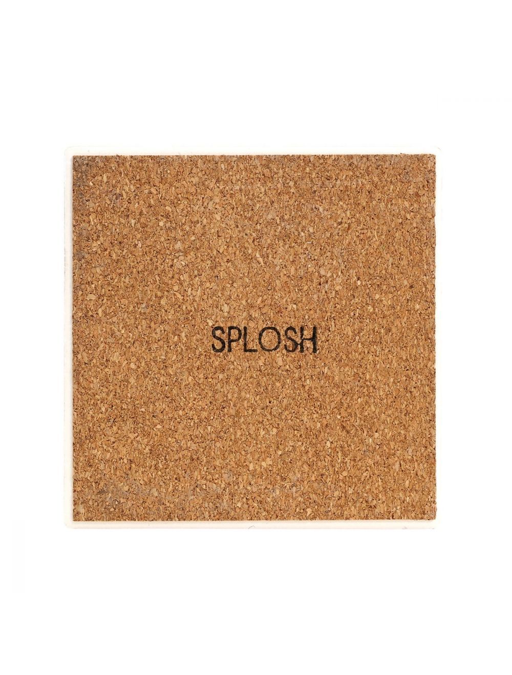 Splosh: Tranquil Blue Palm Ceramic Coaster image