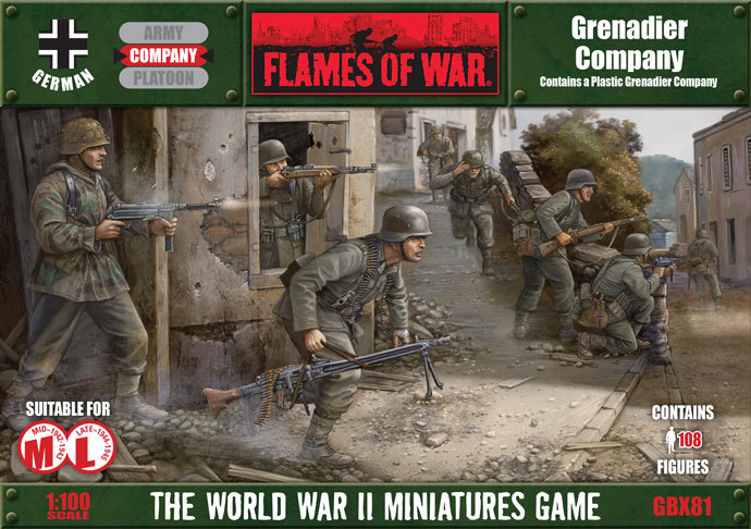 Flames of War: Grenadier Company (Plastic) image