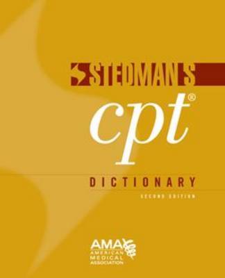 Stedman's CPT(R) Dictionary by American Medical Association image