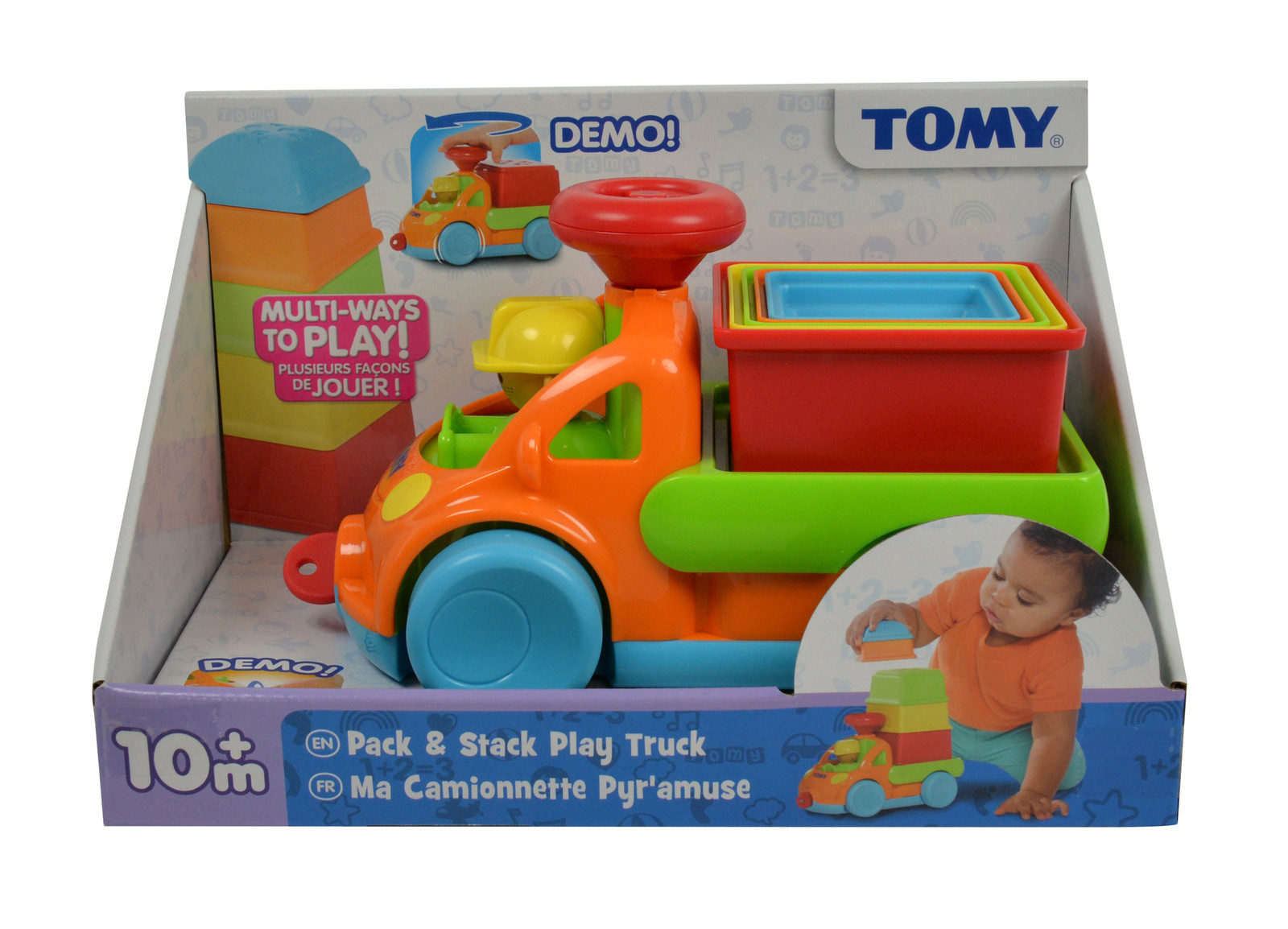 Tomy Toomies: Pack & Stack - Play Truck image