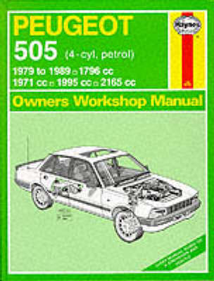 Peugeot 505 (Petrol) 1979-89 Owner's Workshop Manual by A.K. Legg image