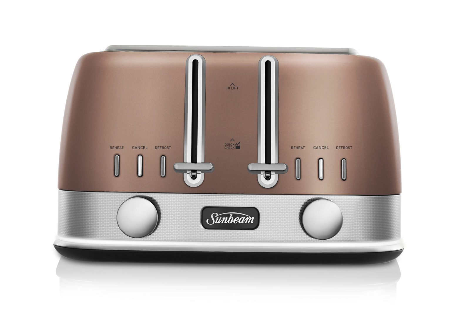 Sunbeam New York Collection 4 Slice Toaster Copper Penny at Mighty