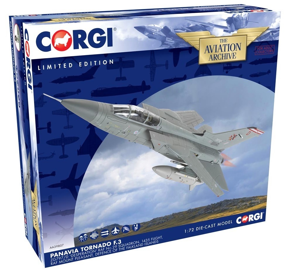 Corgi: 1/72 Tornado F.3: RAF ‘Desperation’ - Diecast Model image