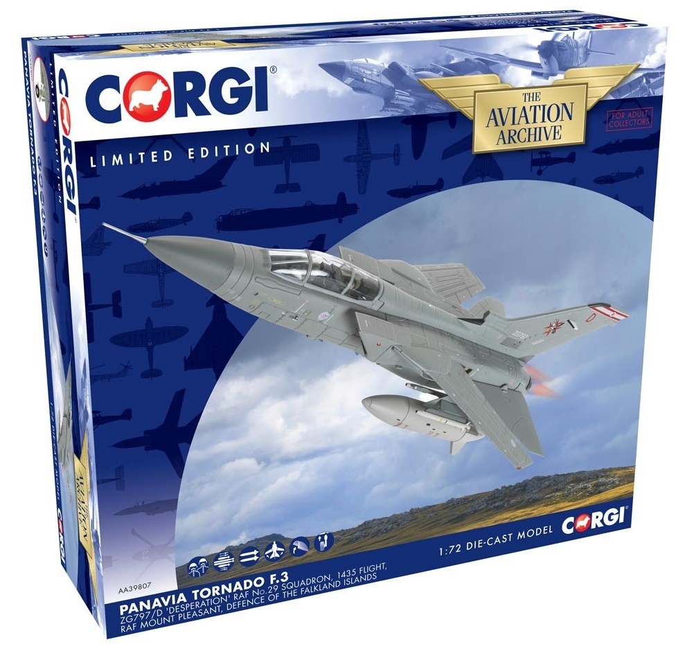 Corgi: 1/72 Tornado F.3: RAF ‘Desperation’ - Diecast Model