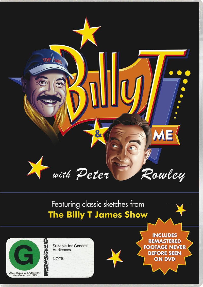 Billy T & Me on DVD image