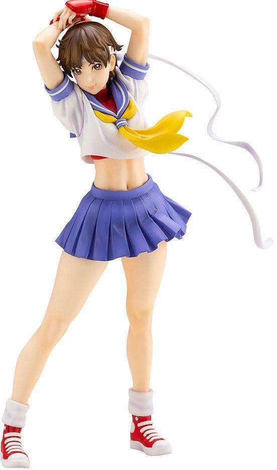Street Fighter Bishoujo: 1/7 Sakura -Round 2- PVC Figure image