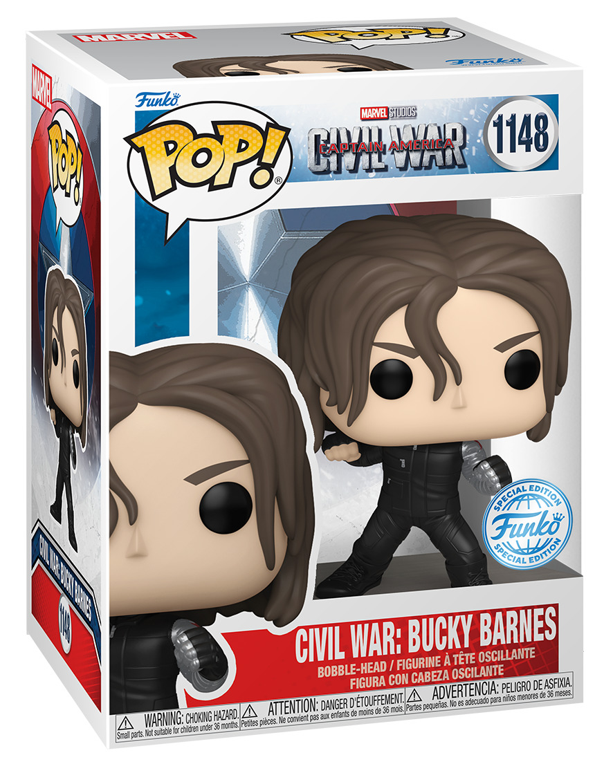 Marvel Bucky Barnes (CW) BuildAScene Pop! Figure at Mighty Ape