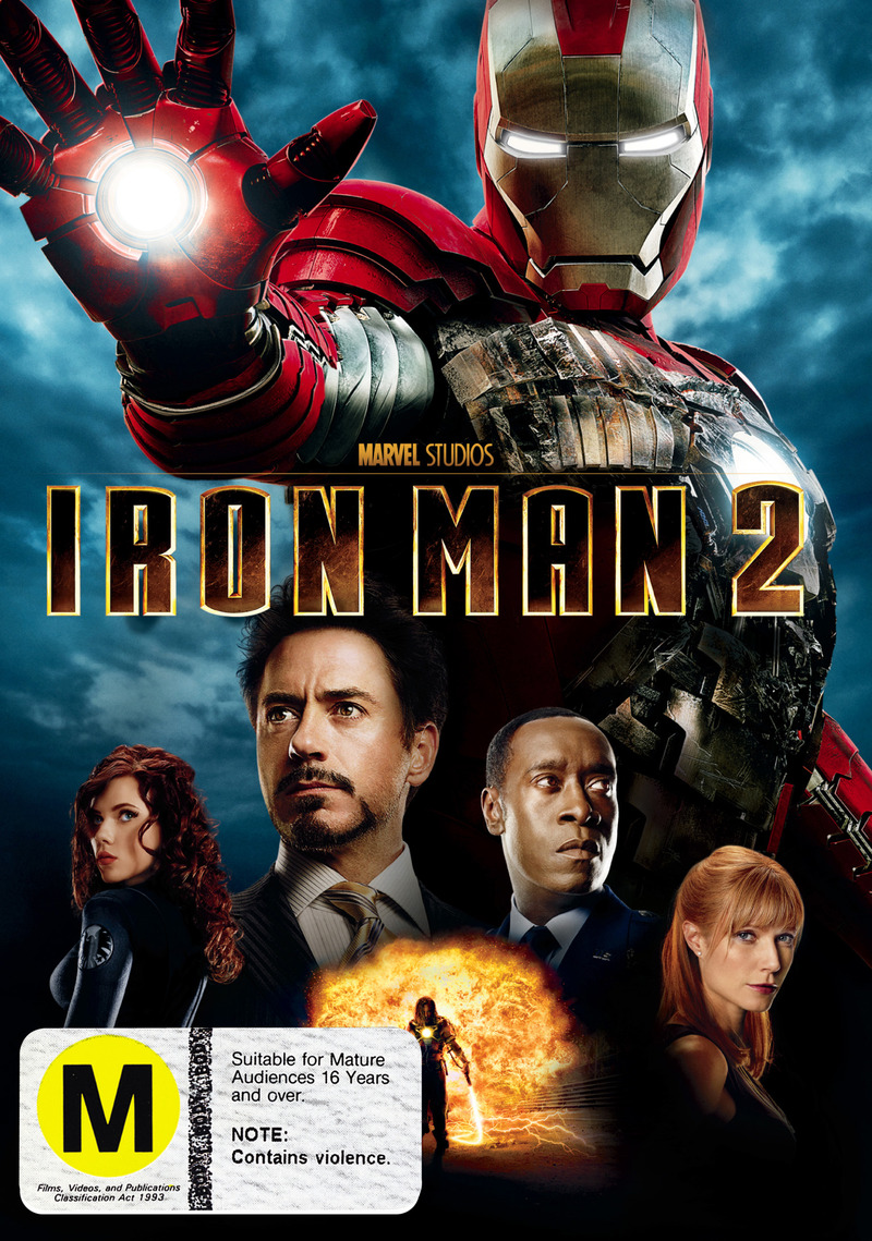 Iron Man 2 on DVD image