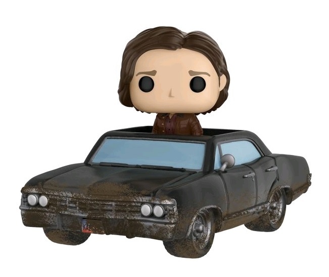 Supernatual - Baby with Sam Damaged Pop! Rides Vinyl Set (with a chance for a Chase version!) image