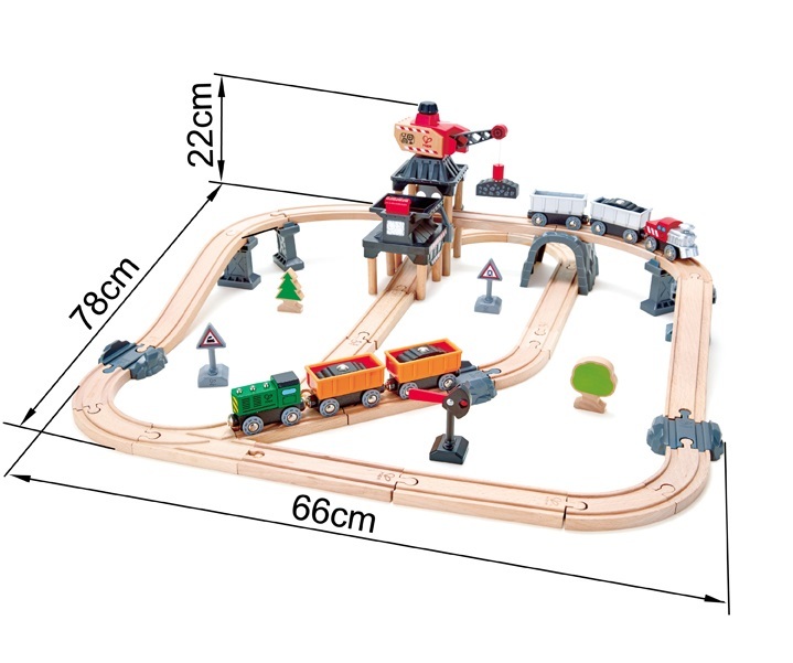 Hape: Mining Loader - Wooden Railway Set image