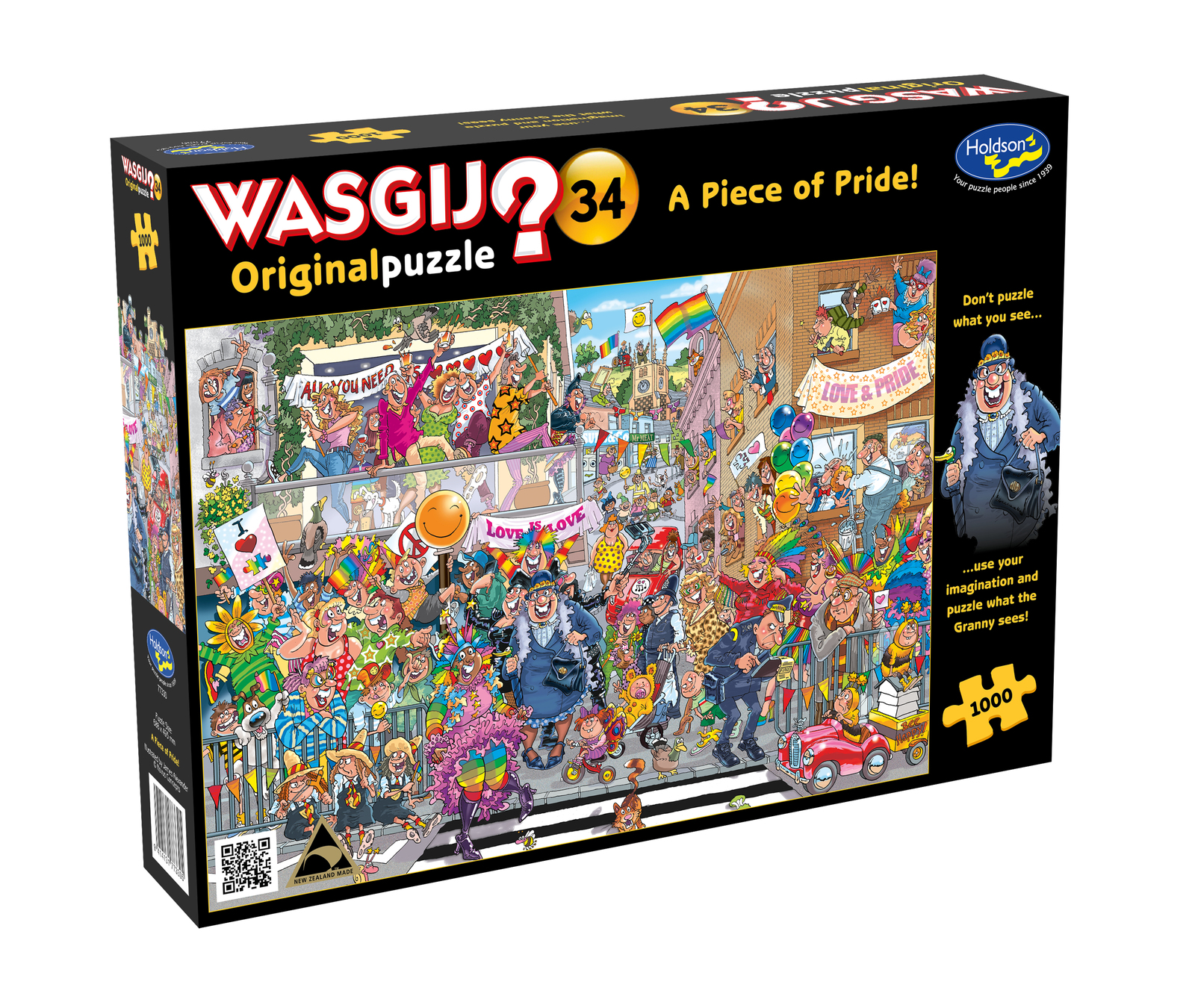 Wasgij: 1000 Piece Puzzle - Original #34 (A Piece of Pride) image