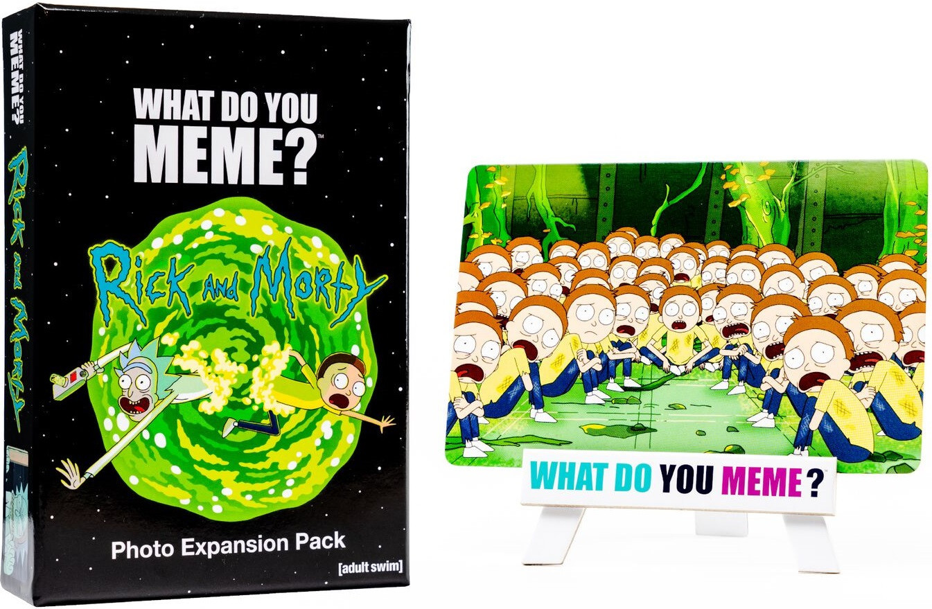 What Do You Meme? Rick and Morty (Expansion Pack)