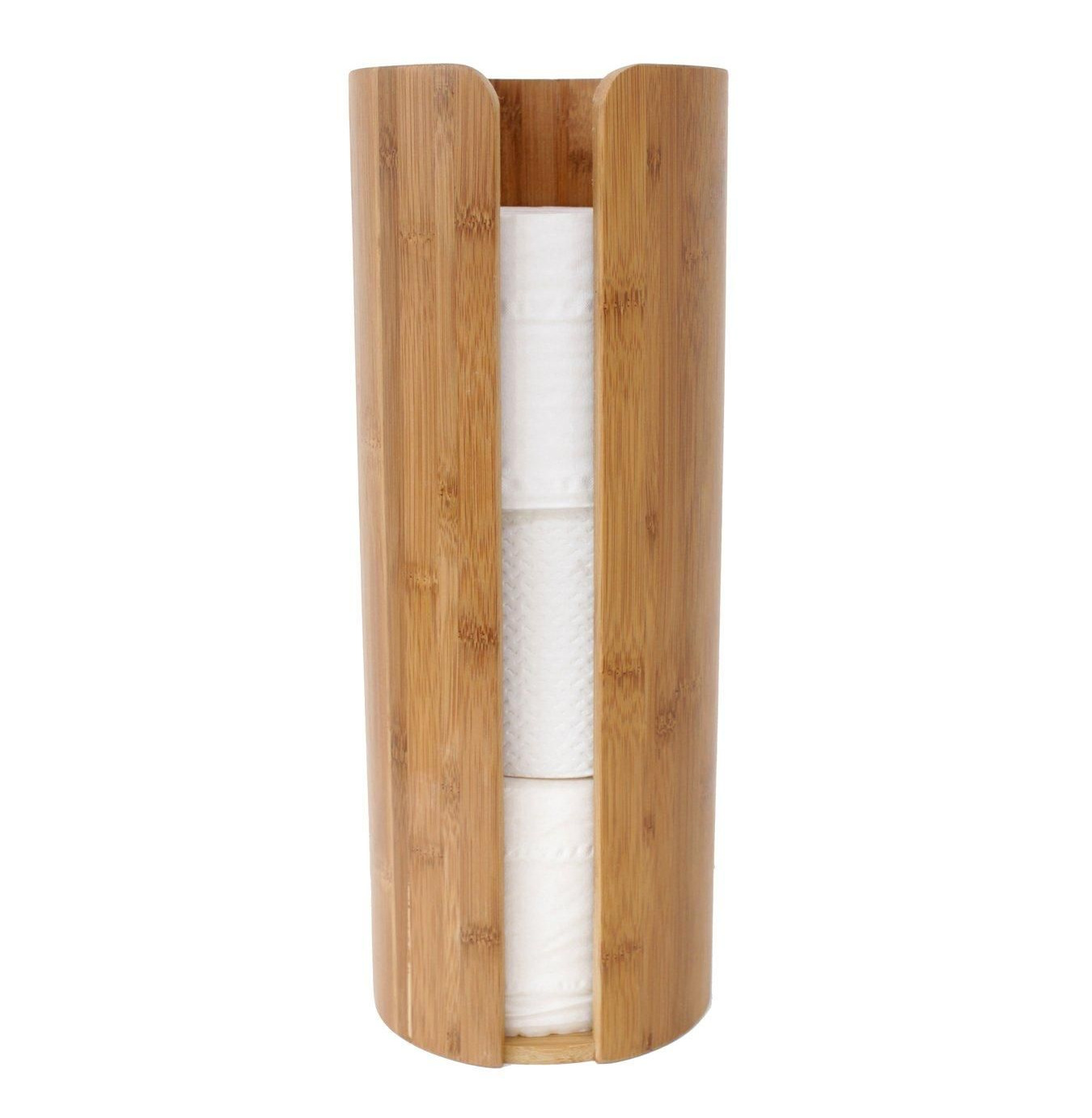 Bamboo Toilet Roll Holder image