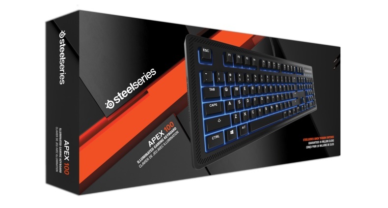 SteelSeries Apex 100 Keyboard (US) for PC Games image