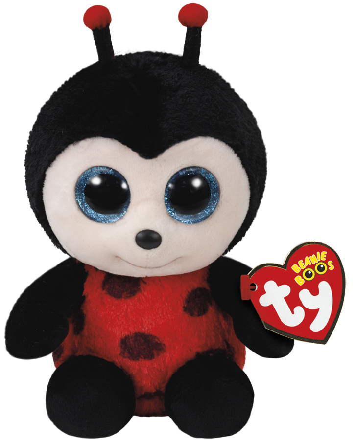 Ty Beanie Boo: Izzy Lady Bug - Small Plush image