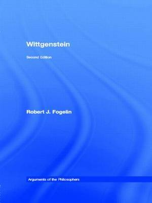 Wittgenstein by Robert J Fogelin image