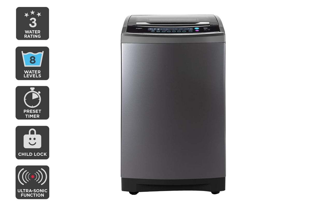 Buy Kogan 10kg Top Load Washing Machine (Dark Graphite) at Mighty Ape NZ