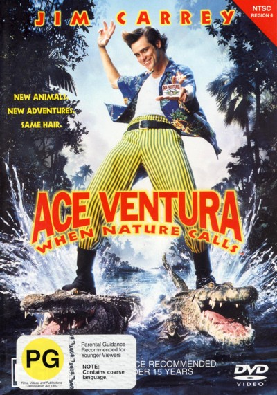 Ace Ventura: When Nature Calls on DVD image